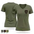 Wetzel County SRT Women's Short Sleeve V-neck Shirt - 1