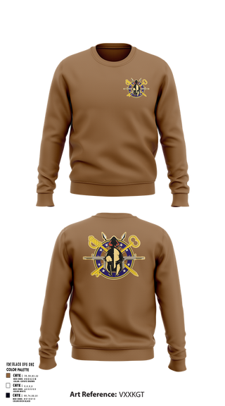 Crew Neck Sweatshirt, A Company 68th DSSB 4ID, , Teamtime, Team time, sublimation, custom sports apparel, team uniforms, spirit wear, spiritwear, sports uniforms, custom shirts, team store, custom team store, fundraiser sports, apparel fundraiser