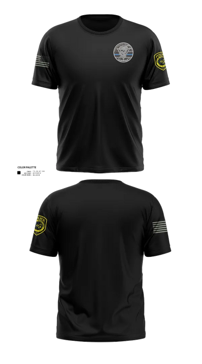 Robstown Police Department Narcotics Division Short Sleeve Performance Shirt - 21