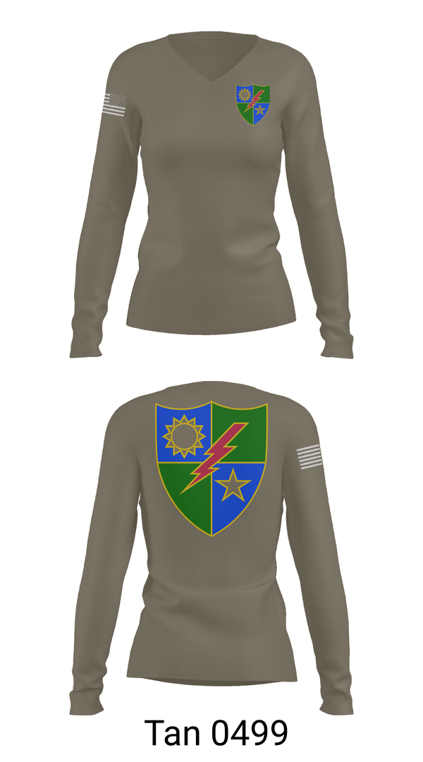 Womens Long Sleeve Vneck Shirt, 75th, , Teamtime, Team time, sublimation, custom sports apparel, team uniforms, spirit wear, spiritwear, sports uniforms, custom shirts, team store, custom team store, fundraiser sports, apparel fundraiser