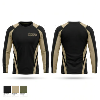 Long Sleeve Performance Shirt, APEX PROTECTION & INVESTIGATIONS GROUP, Police, Teamtime, Team time, sublimation, custom sports apparel, team uniforms, spirit wear, spiritwear, sports uniforms, custom shirts, team store, custom team store, fundraiser sports, apparel fundraiser