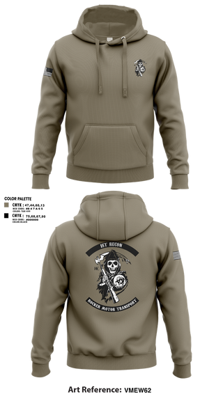 Hoodie, 1st Recon, Marines, Teamtime, Team time, sublimation, custom sports apparel, team uniforms, spirit wear, spiritwear, sports uniforms, custom shirts, team store, custom team store, fundraiser sports, apparel fundraiser