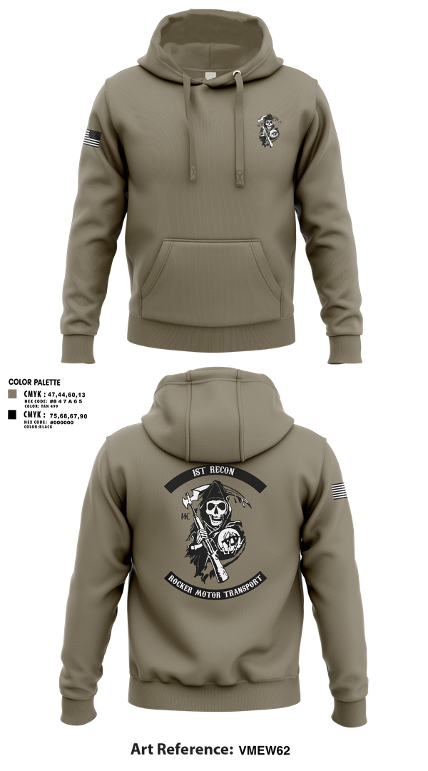 Hoodie, 1st Recon, Marines, Teamtime, Team time, sublimation, custom sports apparel, team uniforms, spirit wear, spiritwear, sports uniforms, custom shirts, team store, custom team store, fundraiser sports, apparel fundraiser