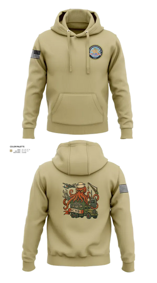 Hoodie, Navy Cargo Handling Battalion One, Navy, Teamtime, Team time, sublimation, custom sports apparel, team uniforms, spirit wear, spiritwear, sports uniforms, custom shirts, team store, custom team store, fundraiser sports, apparel fundraiser