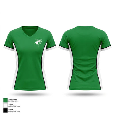 Calhoun Academy Women's Short Sleeve V-neck Shirt - 1