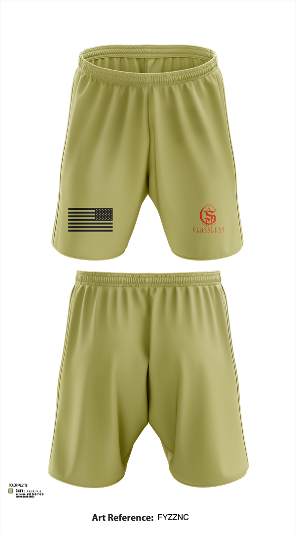Athletic Shorts With Pockets, Classless Society, , Teamtime, Team time, sublimation, custom sports apparel, team uniforms, spirit wear, spiritwear, sports uniforms, custom shirts, team store, custom team store, fundraiser sports, apparel fundraiser