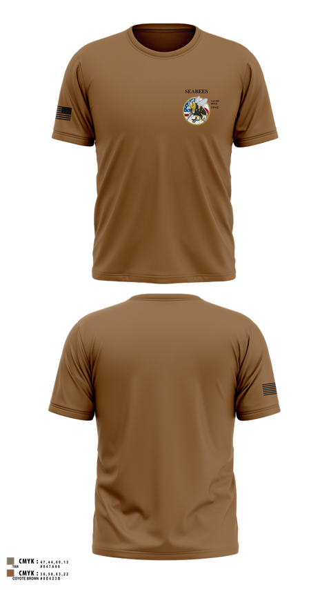 Old School Cotton Feel Shirt, Seabees, Navy, Teamtime, Team time, sublimation, custom sports apparel, team uniforms, spirit wear, spiritwear, sports uniforms, custom shirts, team store, custom team store, fundraiser sports, apparel fundraiser