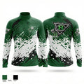 Ridley Green Raiders Girls Flag Football 540718 Quarter Zip Jacket - 1