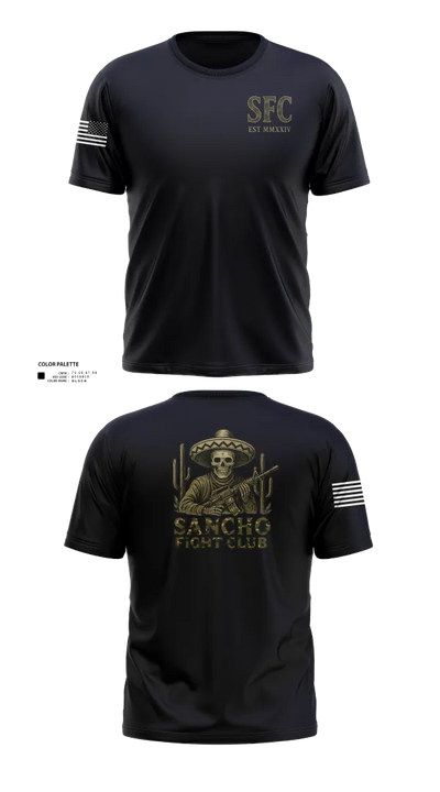Sancho Fight Club 22906489 Old School Cotton Feel Shirt - 21