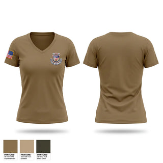 Womens Short Sleeve Vneck Shirt, Adjutant General, Army, Teamtime, Team time, sublimation, custom sports apparel, team uniforms, spirit wear, spiritwear, sports uniforms, custom shirts, team store, custom team store, fundraiser sports, apparel fundraiser