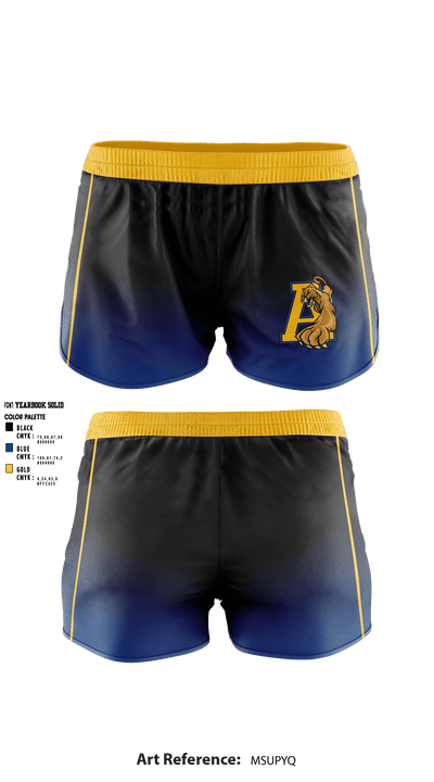 AHS STEP TEAM 90030134 Womens Soccer Shorts - 1