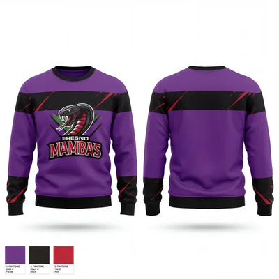 Fresno Mambas 7700047 Crew Neck Sweatshirt - 1