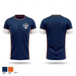 Old School Cotton Feel Shirt, Westmont Youth Baseball, Baseball, Teamtime, Team time, sublimation, custom sports apparel, team uniforms, spirit wear, spiritwear, sports uniforms, custom shirts, team store, custom team store, fundraiser sports, apparel fundraiser