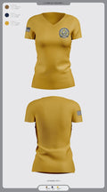 SWMI 70181183 Women's Short Sleeve V-neck Shirt - 3