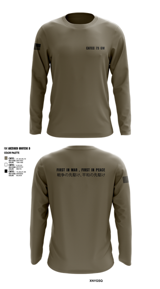 Long Sleeve Performance Shirt, CATCC 73 GW, , Teamtime, Team time, sublimation, custom sports apparel, team uniforms, spirit wear, spiritwear, sports uniforms, custom shirts, team store, custom team store, fundraiser sports, apparel fundraiser