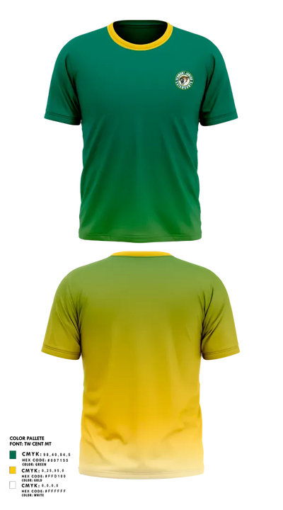Vermont Junior Catamounts 23031038 Short Sleeve Performance Shirt - 1