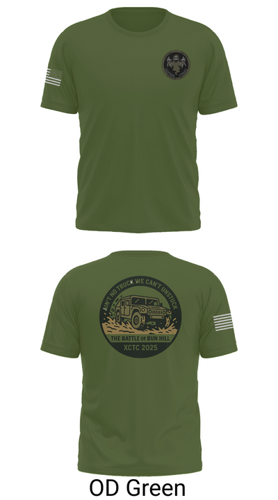 A 1/111 Field Artillery 90044147 Short Sleeve Performance Shirt - 53