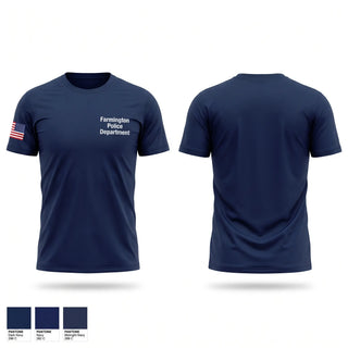 Short Sleeve Performance Shirt, Farmington Police Department, Police, Teamtime, Team time, sublimation, custom sports apparel, team uniforms, spirit wear, spiritwear, sports uniforms, custom shirts, team store, custom team store, fundraiser sports, apparel fundraiser