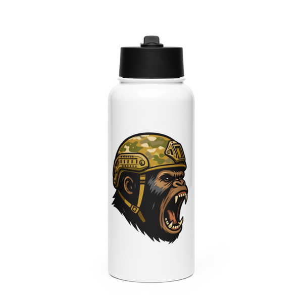 1136th MP Co Stainless Steel Water Bottle with a Straw Lid