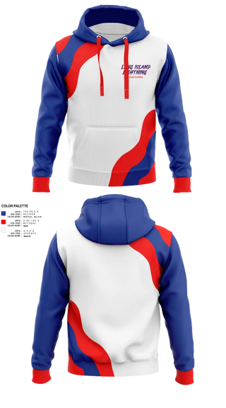 Hoodie, LI LIGHTNING, , Teamtime, Team time, sublimation, custom sports apparel, team uniforms, spirit wear, spiritwear, sports uniforms, custom shirts, team store, custom team store, fundraiser sports, apparel fundraiser
