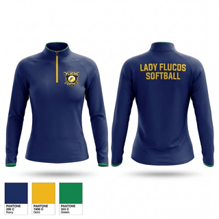 Quarter Zip Jacket, Fluvanna Middle School Softball, Softball, Teamtime, Team time, sublimation, custom sports apparel, team uniforms, spirit wear, spiritwear, sports uniforms, custom shirts, team store, custom team store, fundraiser sports, apparel fundraiser