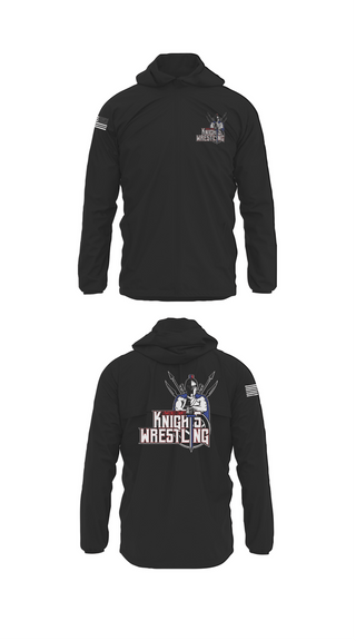 Windbreaker, Lawrence County Knights, Wrestling, Teamtime, Team time, sublimation, custom sports apparel, team uniforms, spirit wear, spiritwear, sports uniforms, custom shirts, team store, custom team store, fundraiser sports, apparel fundraiser