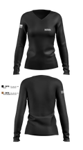 165th 65462464 Women's Long Sleeve V-neck Shirt - 2