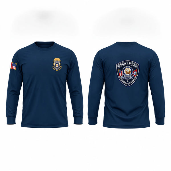 Long Sleeve Performance Shirt, Lonoke Police Department, Police, Teamtime, Team time, sublimation, custom sports apparel, team uniforms, spirit wear, spiritwear, sports uniforms, custom shirts, team store, custom team store, fundraiser sports, apparel fundraiser