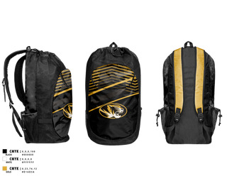 Gear Bag, Mizzou Golf, Golf, Teamtime, Team time, sublimation, custom sports apparel, team uniforms, spirit wear, spiritwear, sports uniforms, custom shirts, team store, custom team store, fundraiser sports, apparel fundraiser