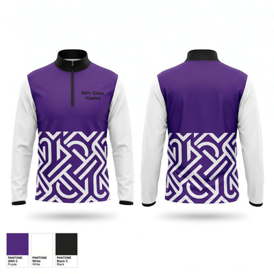 Holy Cross Alumni Quarter Zip Jacket - 1