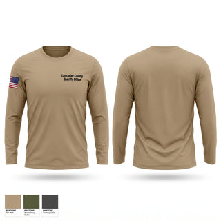 Long Sleeve Performance Shirt, Lancaster County Sheriff’s Office, Police, Teamtime, Team time, sublimation, custom sports apparel, team uniforms, spirit wear, spiritwear, sports uniforms, custom shirts, team store, custom team store, fundraiser sports, apparel fundraiser