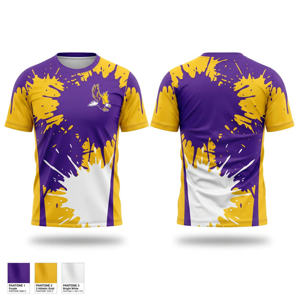 Soft Poly Tee Cotton Like Feel, Eaton Eagles, Spirit Store, Teamtime, Team time, sublimation, custom sports apparel, team uniforms, spirit wear, spiritwear, sports uniforms, custom shirts, team store, custom team store, fundraiser sports, apparel fundraiser