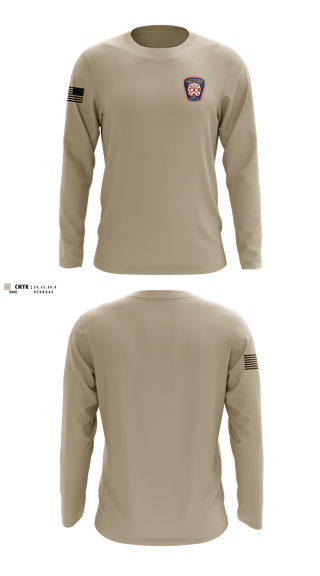 Long Sleeve Performance Shirt, Marietta Pioneer Fire Company, Fire Department, Teamtime, Team time, sublimation, custom sports apparel, team uniforms, spirit wear, spiritwear, sports uniforms, custom shirts, team store, custom team store, fundraiser sports, apparel fundraiser