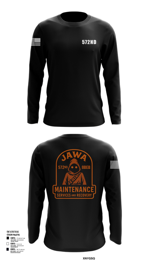 Long Sleeve Performance Shirt, 572nd, , Teamtime, Team time, sublimation, custom sports apparel, team uniforms, spirit wear, spiritwear, sports uniforms, custom shirts, team store, custom team store, fundraiser sports, apparel fundraiser