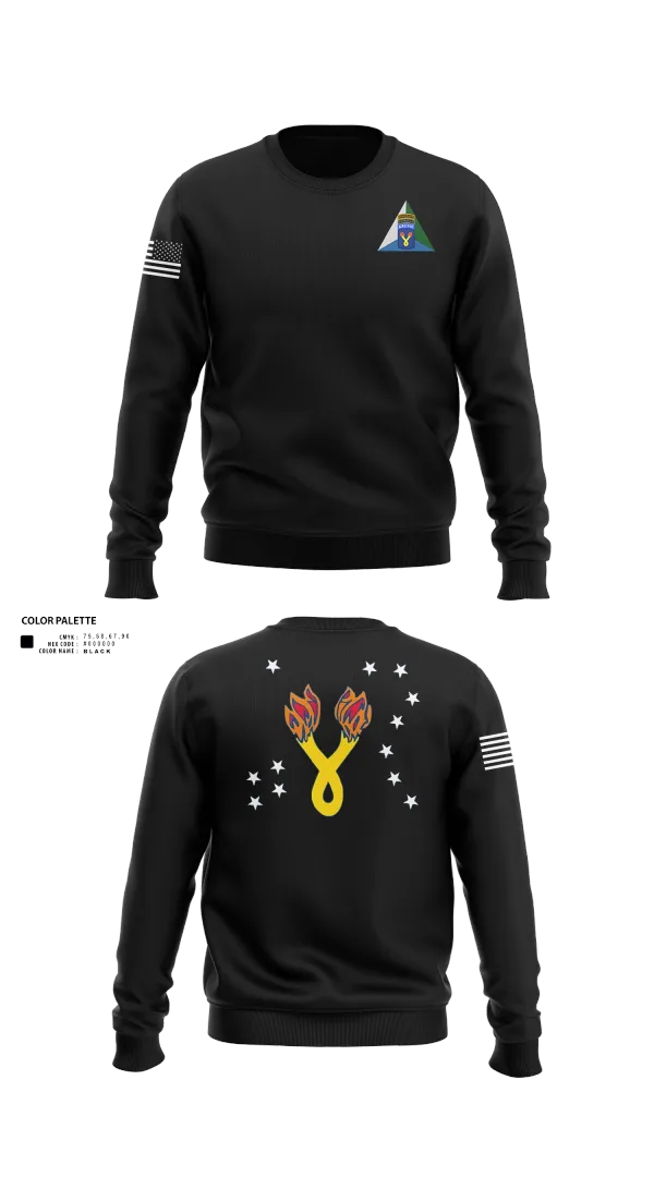 Crew Neck Sweatshirt, 196th IN BDE (JPMRC), , Teamtime, Team time, sublimation, custom sports apparel, team uniforms, spirit wear, spiritwear, sports uniforms, custom shirts, team store, custom team store, fundraiser sports, apparel fundraiser