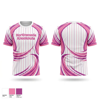 Short Sleeve Performance Shirt, Northwoods Knockouts, Softball, Teamtime, Team time, sublimation, custom sports apparel, team uniforms, spirit wear, spiritwear, sports uniforms, custom shirts, team store, custom team store, fundraiser sports, apparel fundraiser