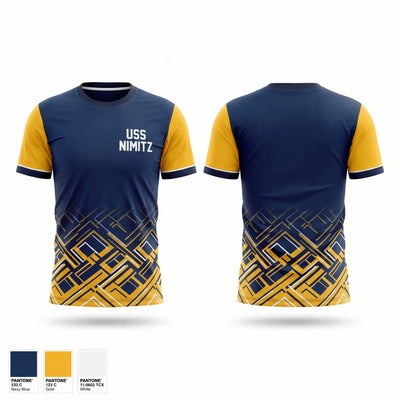 USS NIMITZ Short Sleeve Performance Shirt - 2
