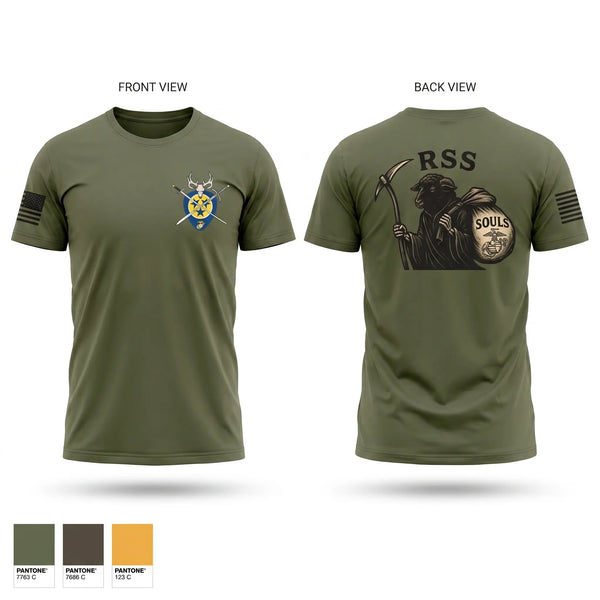 Old School Cotton Feel Shirt, RSS Clarksville, Marines, Teamtime, Team time, sublimation, custom sports apparel, team uniforms, spirit wear, spiritwear, sports uniforms, custom shirts, team store, custom team store, fundraiser sports, apparel fundraiser