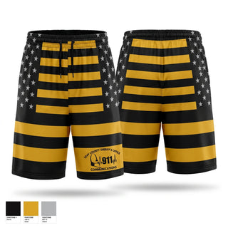 Athletic Shorts With Pockets, LEVY COUNTY SHERIFF'S OFFICE 911 COMMUNICATIONS DIVISION, Police, Teamtime, Team time, sublimation, custom sports apparel, team uniforms, spirit wear, spiritwear, sports uniforms, custom shirts, team store, custom team store, fundraiser sports, apparel fundraiser