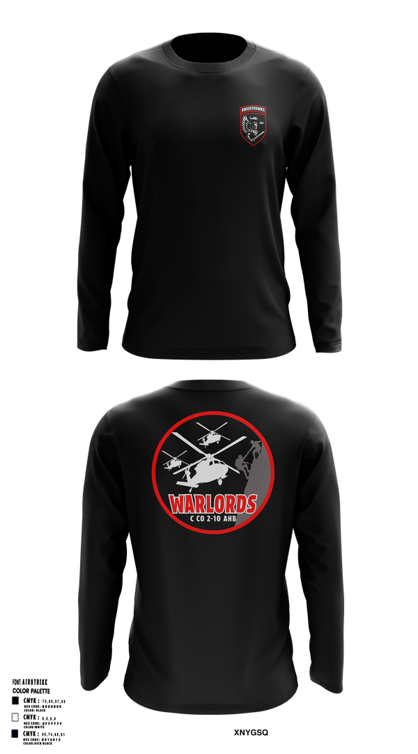 Long Sleeve Performance Shirt, 2-10 AHB Knighthawks, Spirit Store, Teamtime, Team time, sublimation, custom sports apparel, team uniforms, spirit wear, spiritwear, sports uniforms, custom shirts, team store, custom team store, fundraiser sports, apparel fundraiser