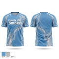 County Line Smoke Soft Poly Tee Cotton Like Feel - 1