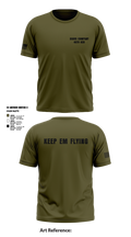 Bravo company 46th ASB 11488182 Short Sleeve Performance Shirt - 2