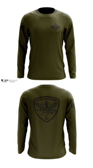 Long Sleeve Performance Shirt, Sevier County Sheriff SRT, Police, Teamtime, Team time, sublimation, custom sports apparel, team uniforms, spirit wear, spiritwear, sports uniforms, custom shirts, team store, custom team store, fundraiser sports, apparel fundraiser