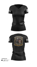 528th MED DET COSC Women's Short Sleeve V-neck Shirt - 40