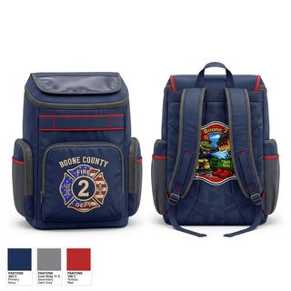 Gear Bag, Boone 2, Fire Department, Teamtime, Team time, sublimation, custom sports apparel, team uniforms, spirit wear, spiritwear, sports uniforms, custom shirts, team store, custom team store, fundraiser sports, apparel fundraiser