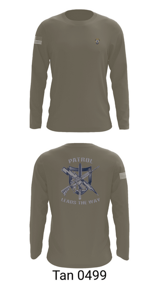 Long Sleeve Performance Shirt, Alexander City Police Department, Police, Teamtime, Team time, sublimation, custom sports apparel, team uniforms, spirit wear, spiritwear, sports uniforms, custom shirts, team store, custom team store, fundraiser sports, apparel fundraiser