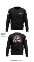 The Fireman,s Grooming Co. 4698736 Crew Neck Sweatshirt - 100