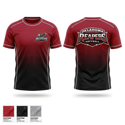 Oklahoma Reapers Soft Poly Tee Cotton Like Feel - 1