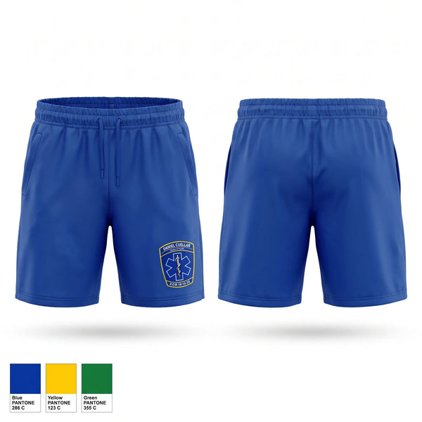 Athletic Shorts With Pockets, Daniel Cuellar Memorial Fund, EMS/EMT, Teamtime, Team time, sublimation, custom sports apparel, team uniforms, spirit wear, spiritwear, sports uniforms, custom shirts, team store, custom team store, fundraiser sports, apparel fundraiser