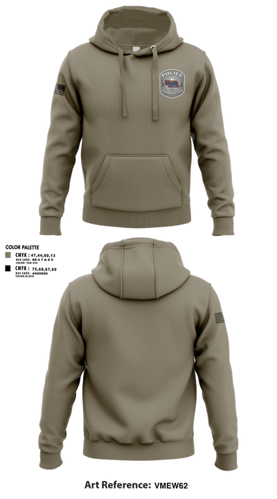Grand Island Police Department 91612603 Hoodie - 31